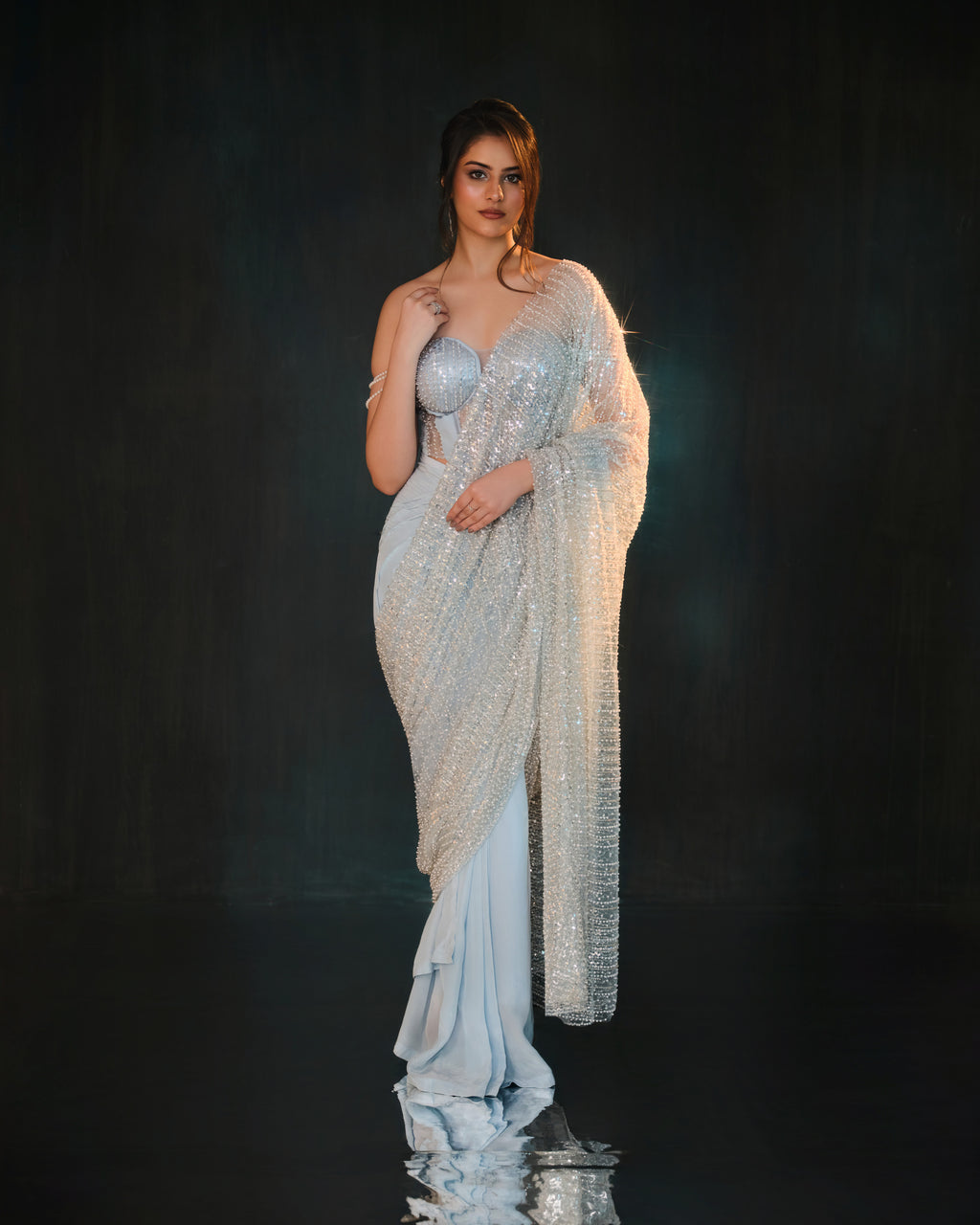 Aureline Corset Saree