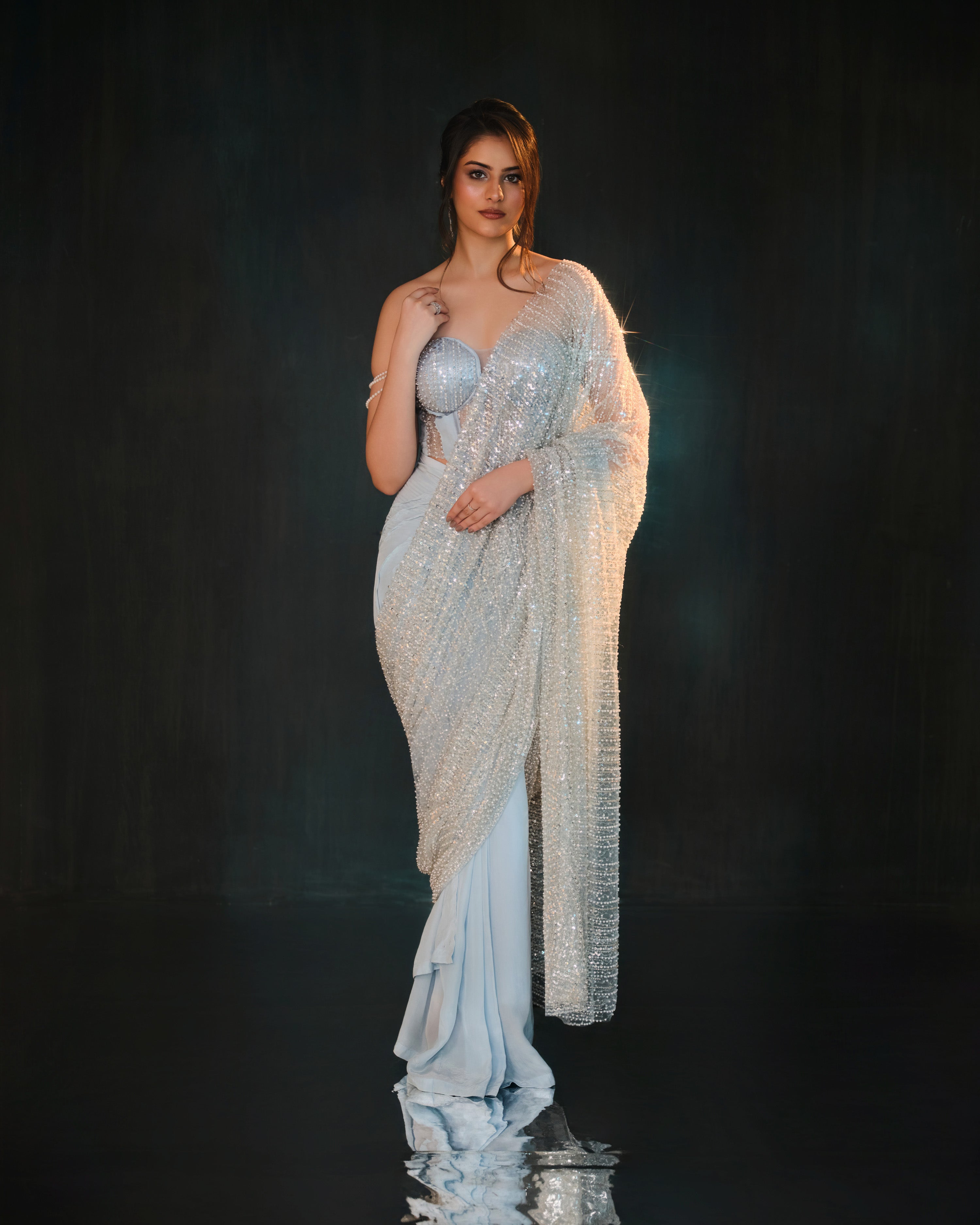 Aureline Corset Saree