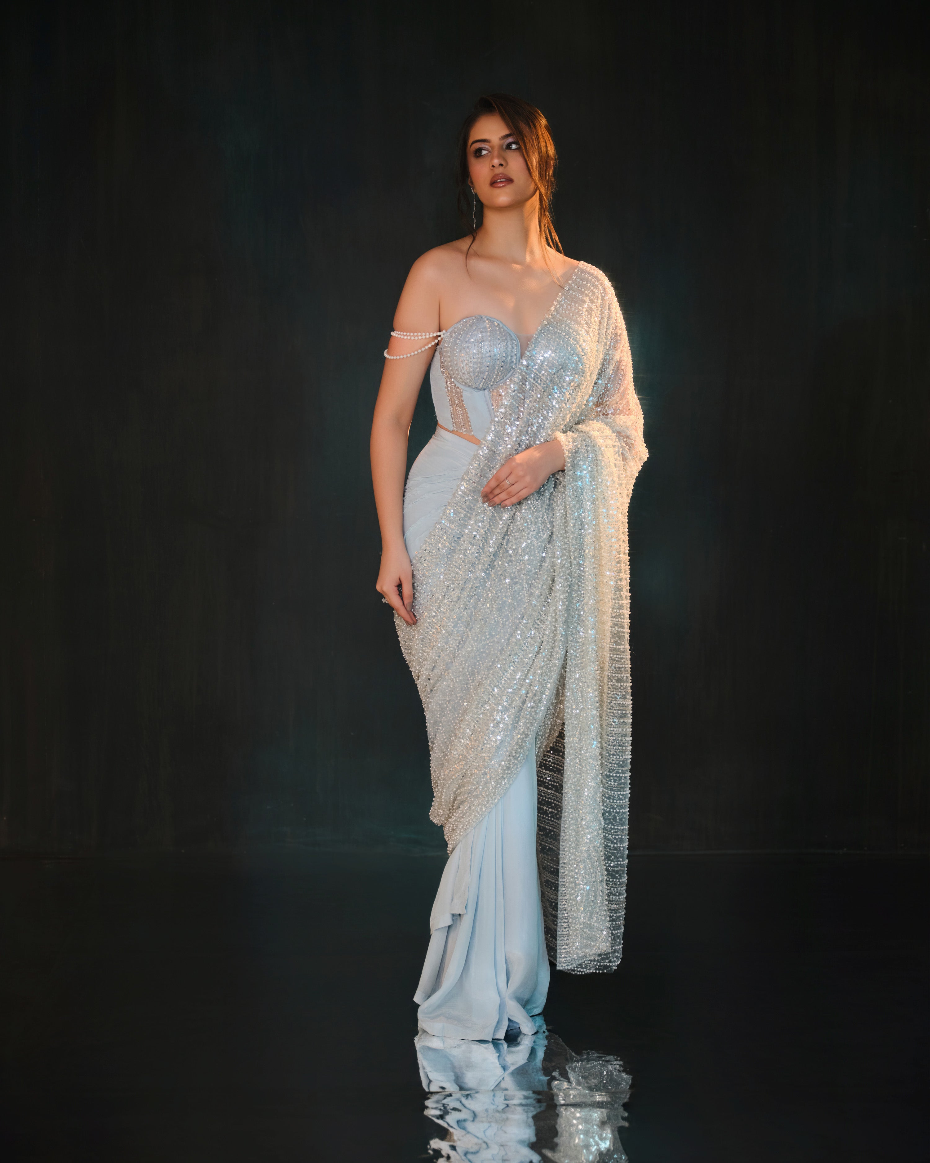 Aureline Corset Saree