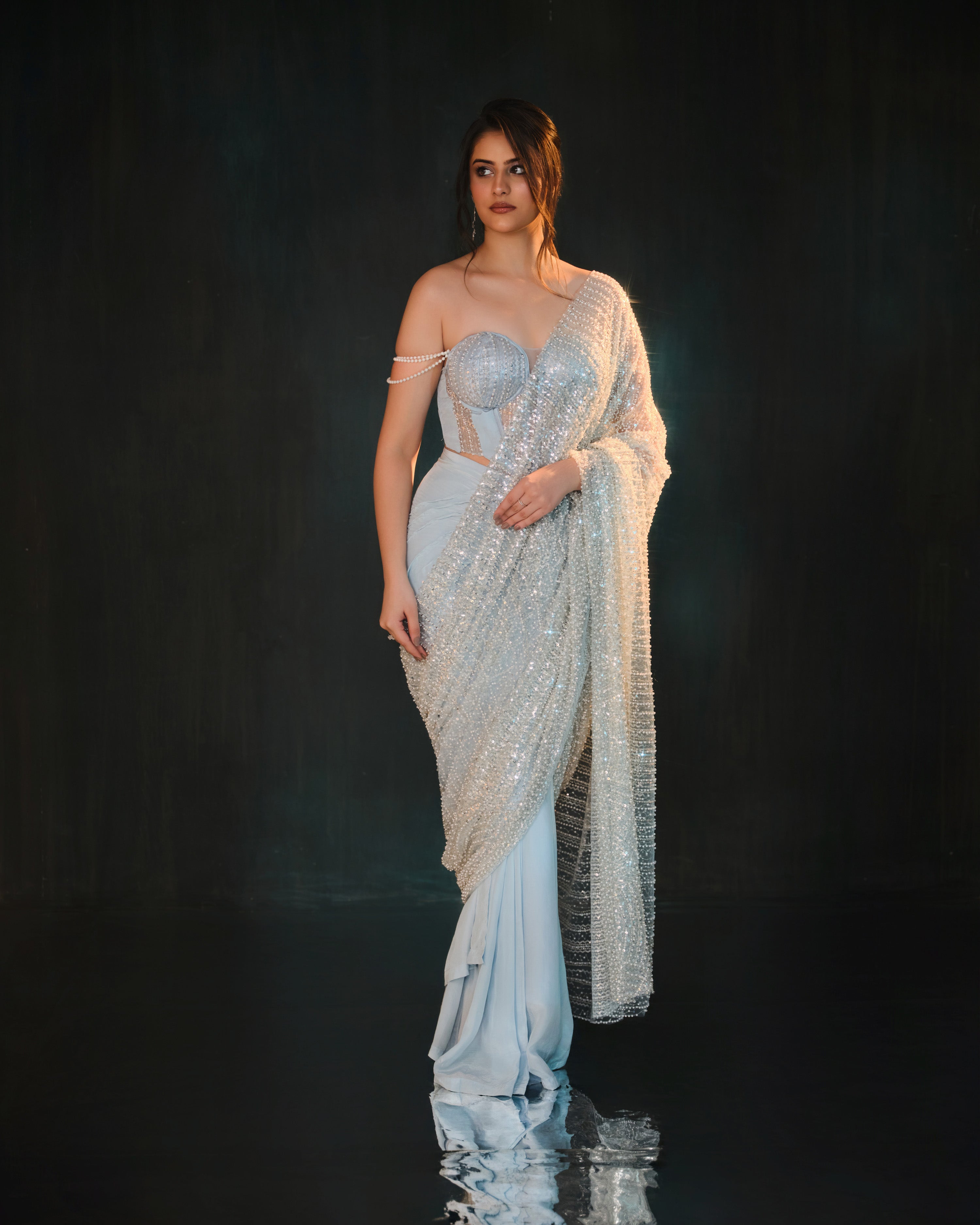 Aureline Corset Saree