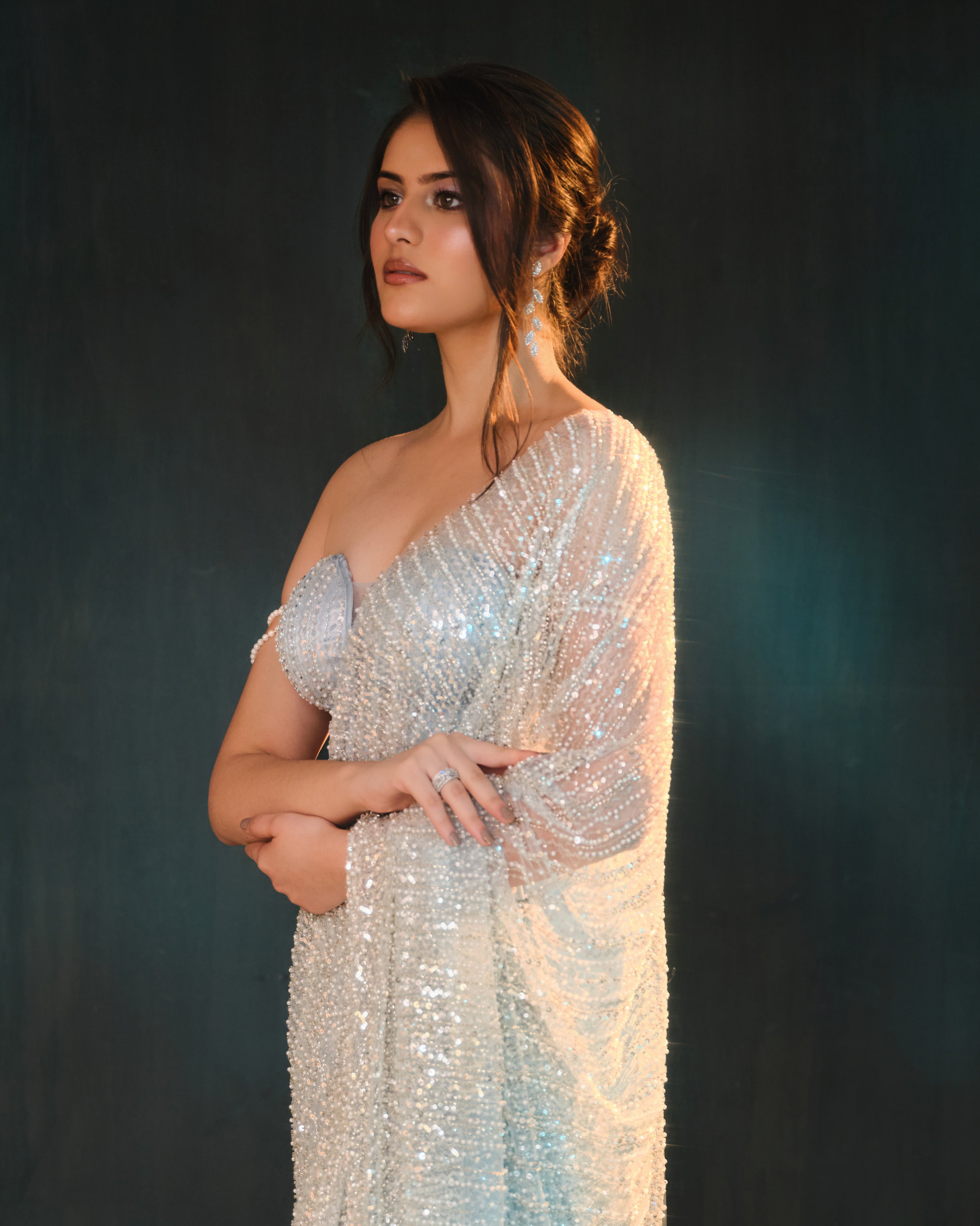 Aureline Corset Saree