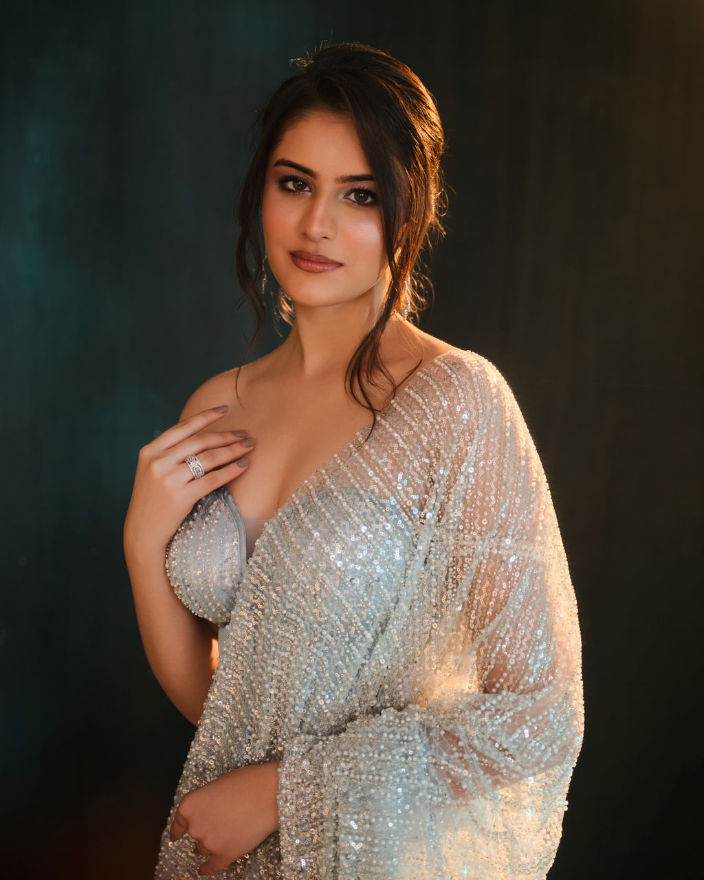 Aureline Corset Saree