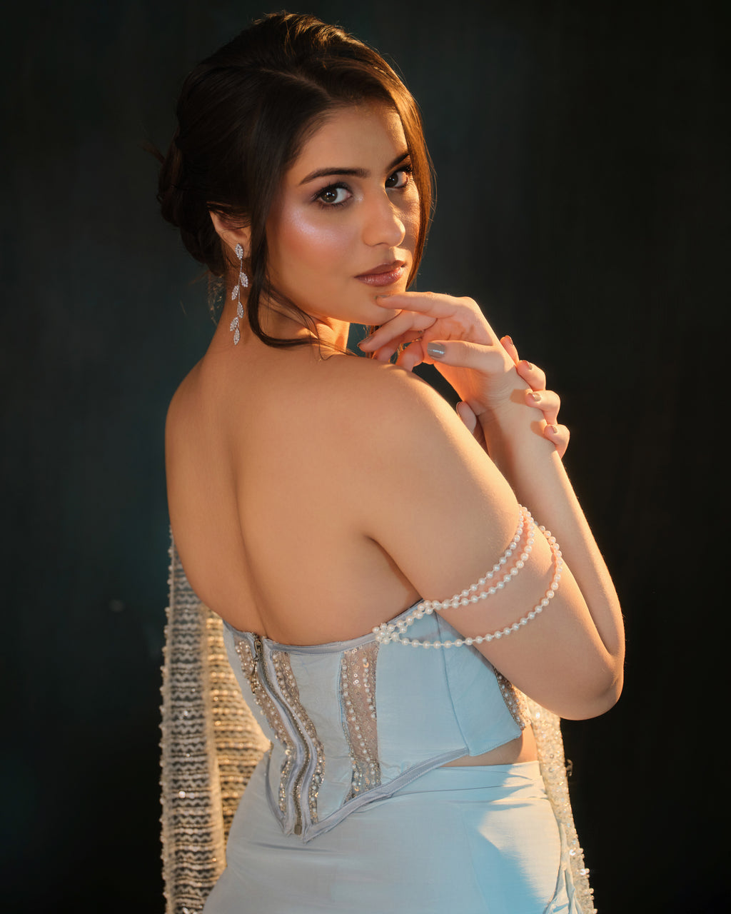 Aureline Corset Saree