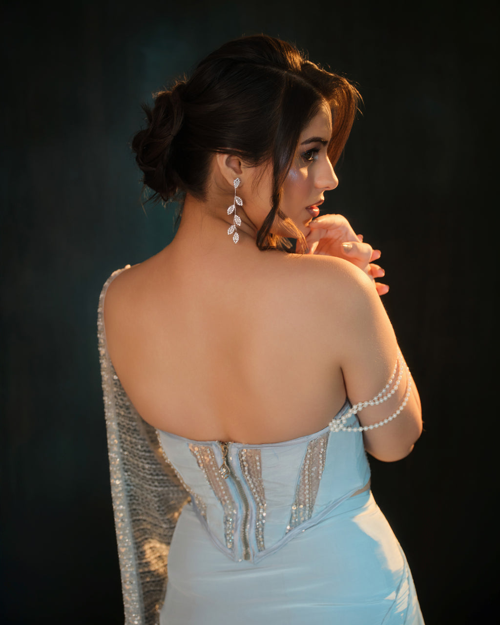 Aureline Corset Saree