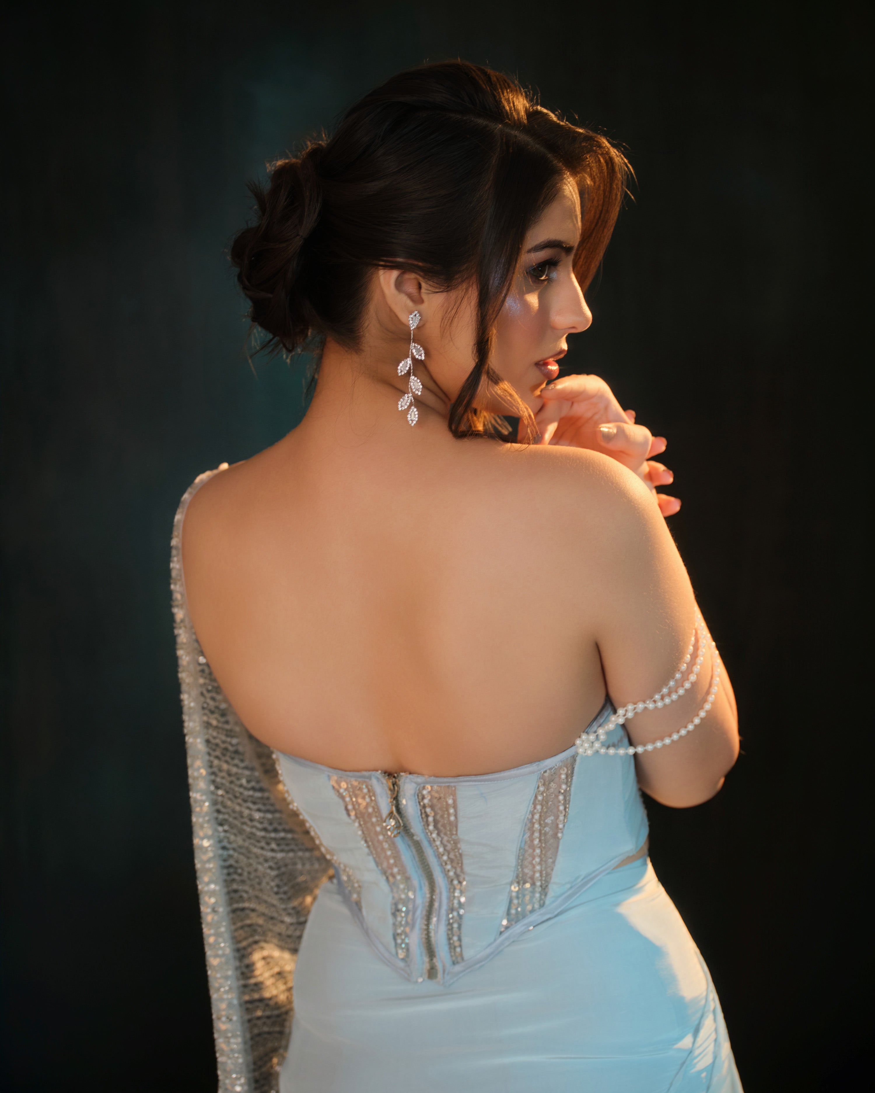 Aureline Corset Saree